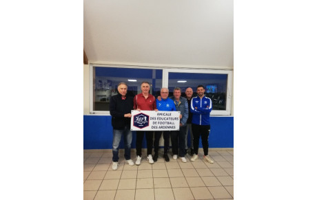 L'amicale des éducateurs de football des Ardennes sur le plateau