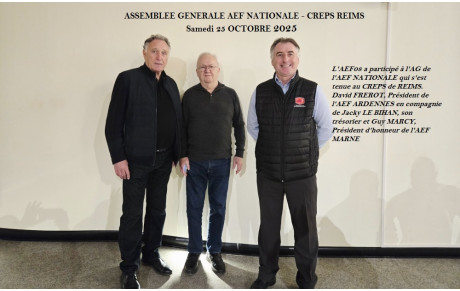 ASSEMBLEE GENERALE AEF NATIONALE A REIMS